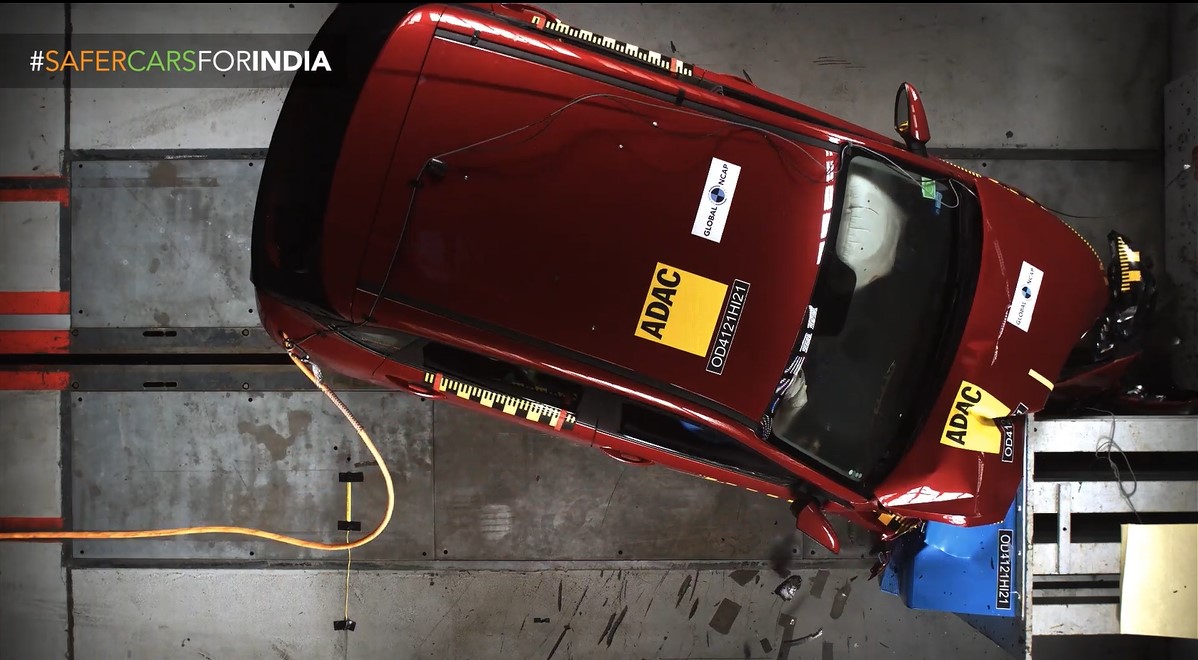Hyundai i20 GNCAP crash test 